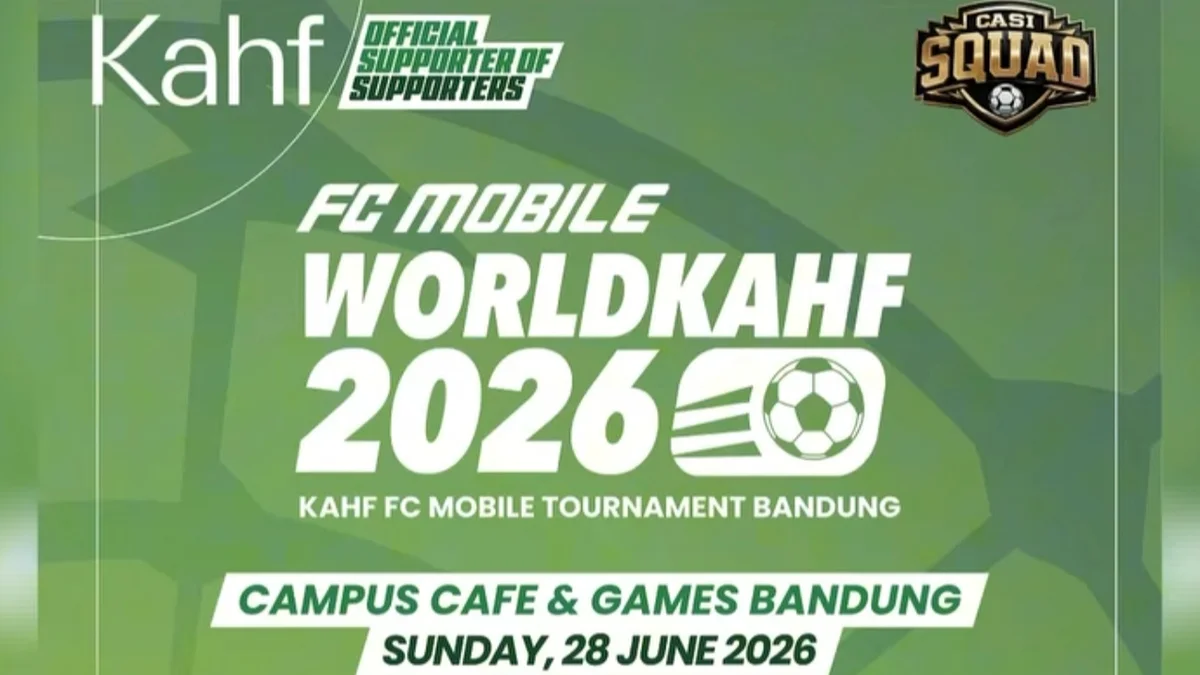 Casi Squad x Kahf Gelar Turnamen FC Mobile Offline di Bandung, Siapkan Hadiah Rp2,5 Juta
